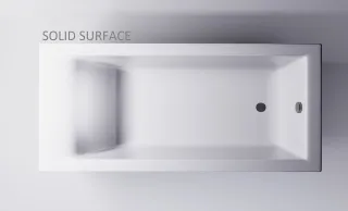 Ванна из искусственного камня Astra-Form Нейт 01010053 150x70 см белый матовый